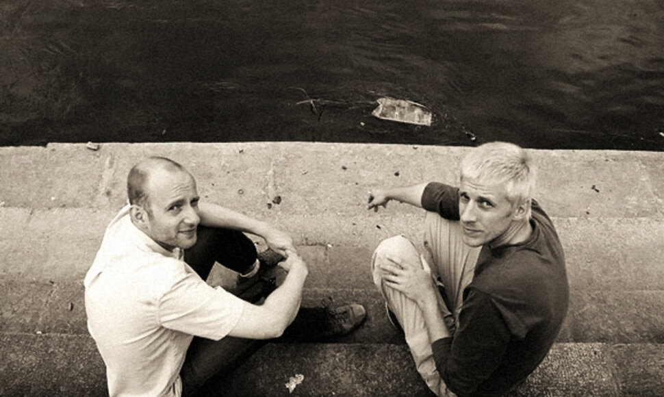 Grupės &bdquo;Happyendless&ldquo; nariai Marius Narbutis ir Saulius Prūsaitis