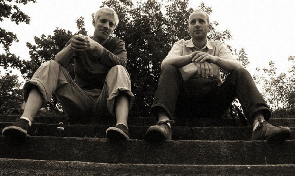 „Happyendless“ grupės nariai Marius Narbutis ir Saulius Prūsaitis