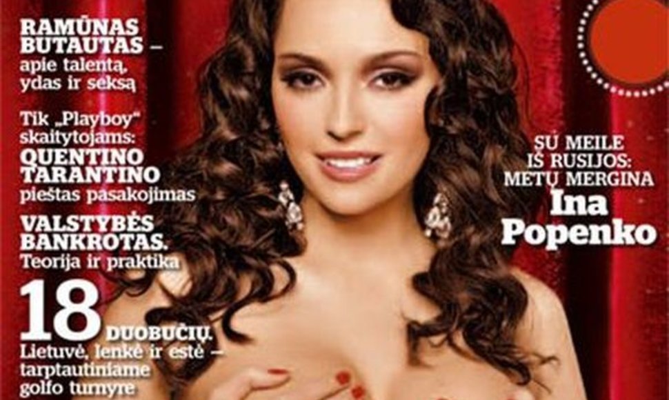 Lietuviško žurnalo „Playboy“ viršelis