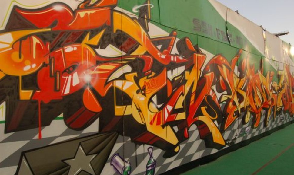 Grafiti menas