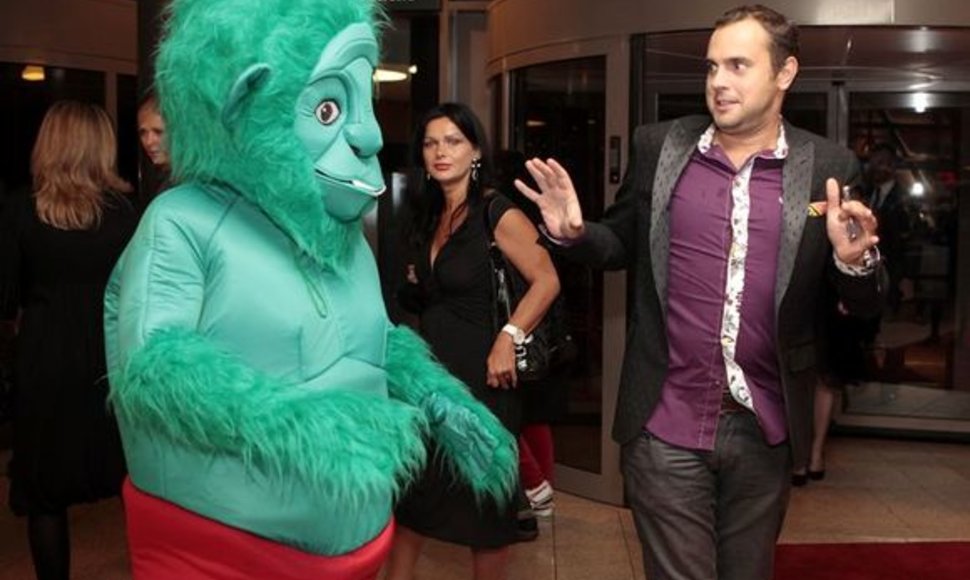 Žalia beždžionė su Jogaila Morkūnu