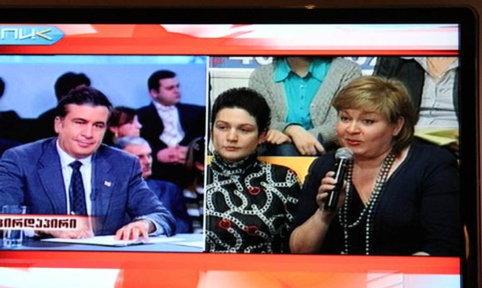 Edita Mildažytė Gruzijos televizijoje