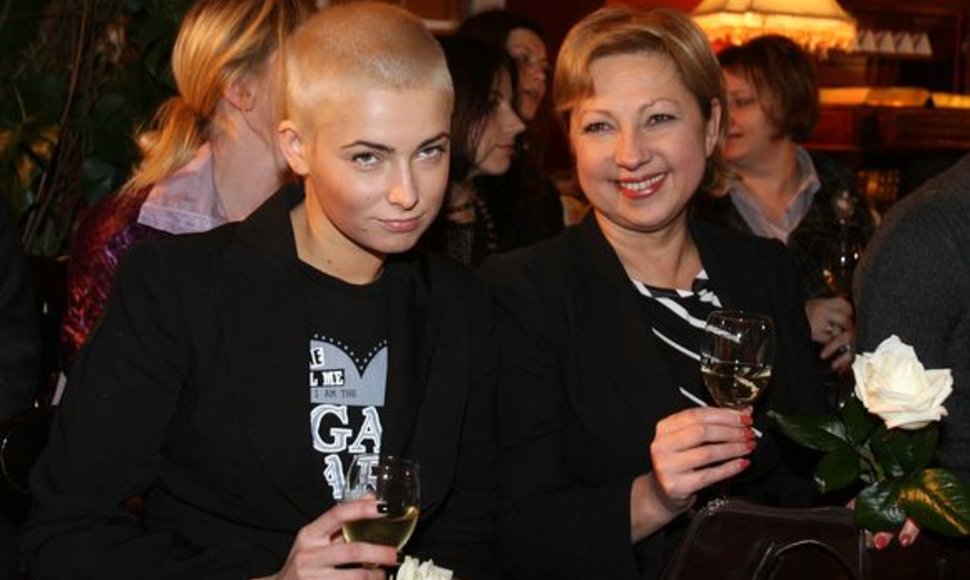 Agnė Jagelavičiūtė su mama