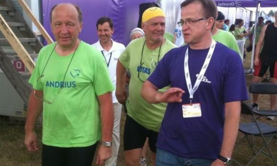 Andrius Kubilius aplankė „Omnitel 1000 km lenktynes“