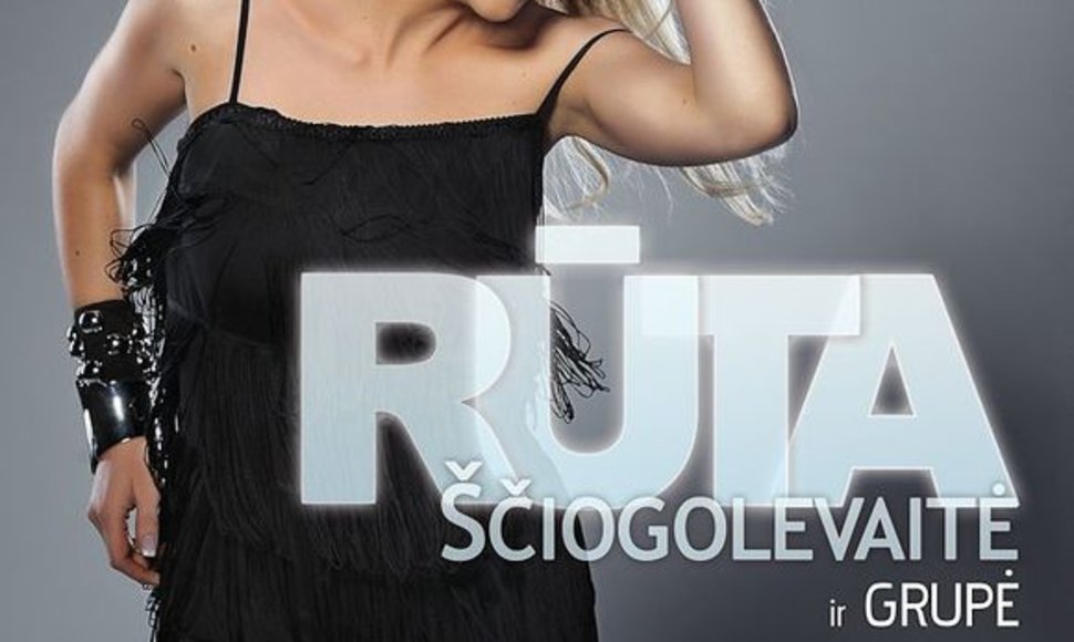 Rūtos Ščiogolevaitės koncertų plakatas