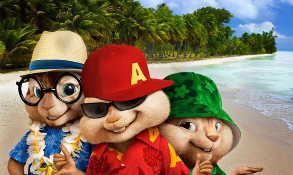 Filmas „Alvinas ir burundukai 3“