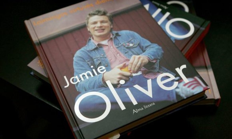 Jamie Oliver knyga „Laimingos virtuvės dienoraštis“