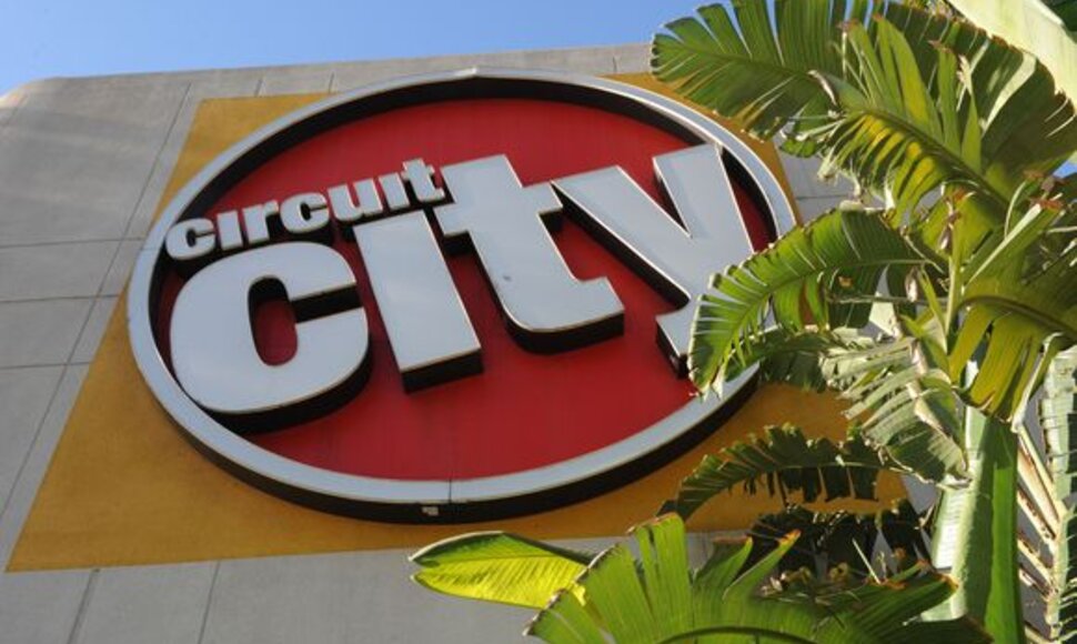 JAV elektronikos milžinė ,,Circuit City&rdquo; paskelbė bankrotą