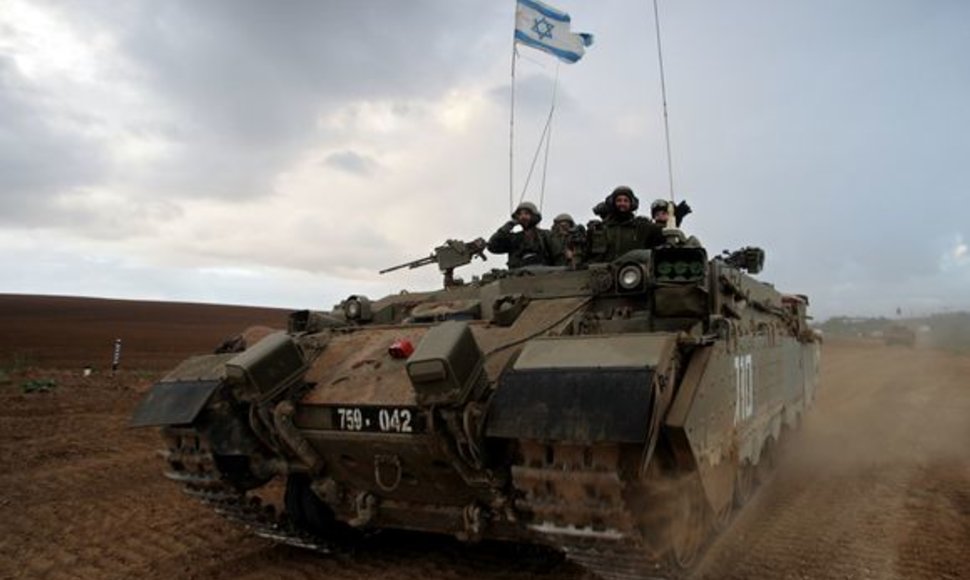 Izraelio kariai palieka Gazos ruožą. 