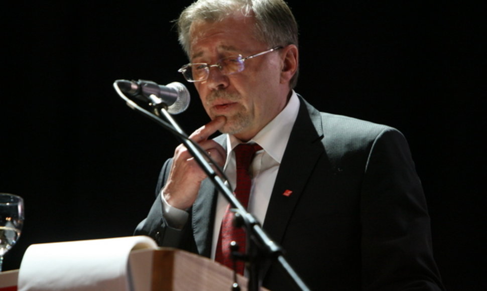 Dabartinis LSDP pirmininkas Gediminas Kirkilas 