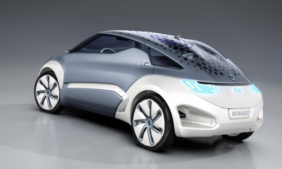 „Renault“ ir „Biotherm“ drauge kurs naują elektra varomą SPA koncepcinį ZOE Z.E. modelį. 