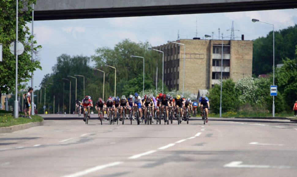 Akimirka i&scaron; dviračių maratono 