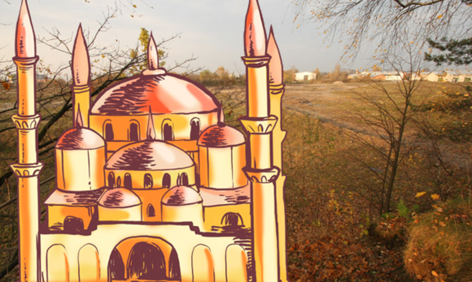 Totorių mečetei statyti pradėta rengti teritorija Žirnių gatvėje, Vilniuje, tačiau bendruomenės atstovams būsimas sklypas neatrodo tinkamas šventovei.