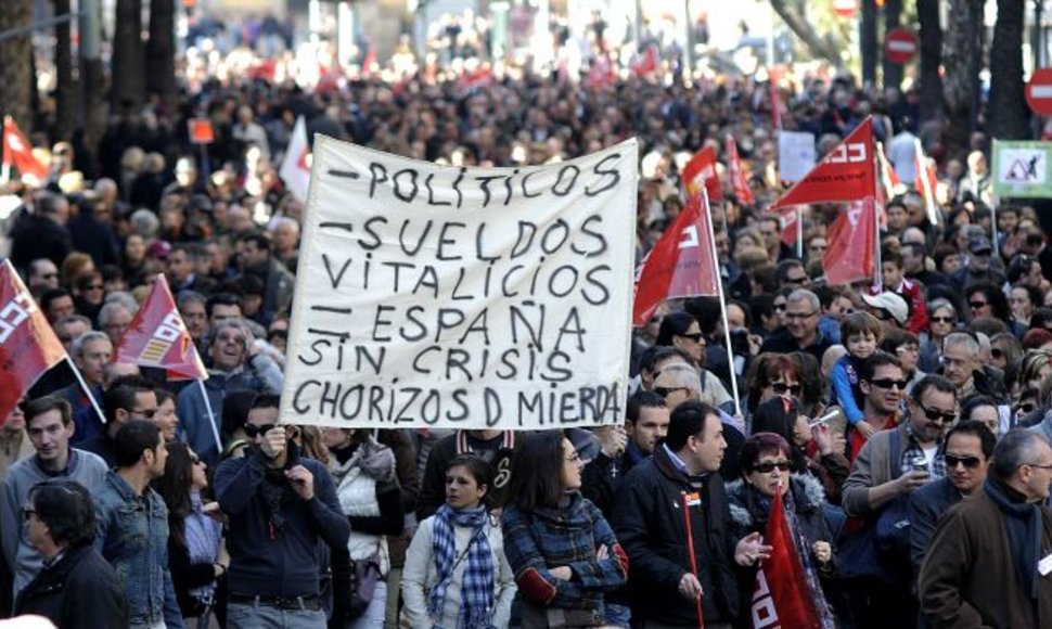 Protestas Ispanijoje