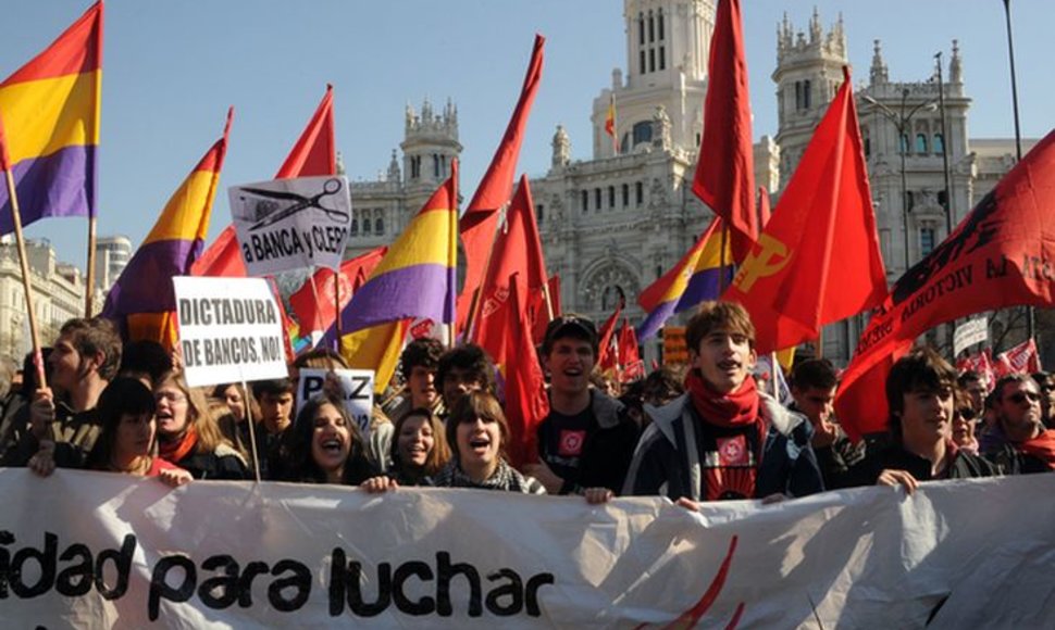 Protestai Ispanijoje