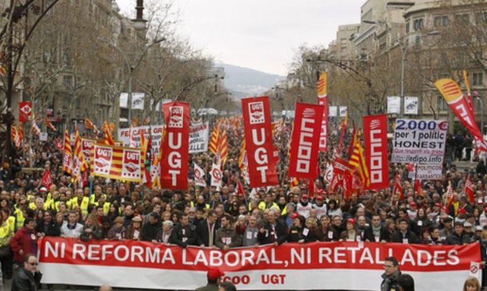 Protestai Ispanijoje