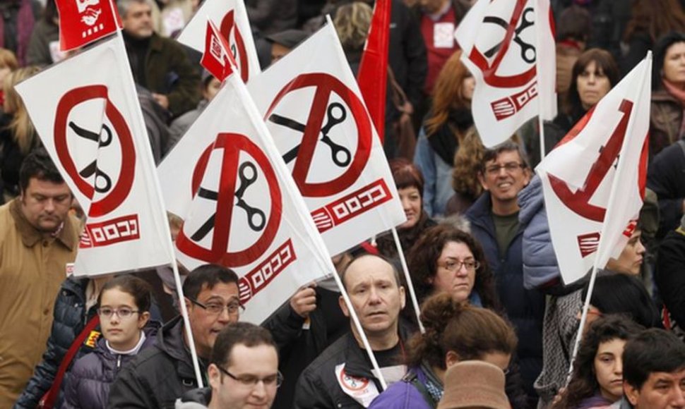 Protestai Ispanijoje