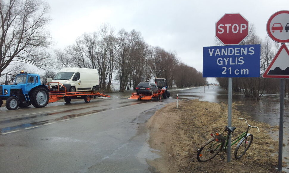 Potvynis pamaryje