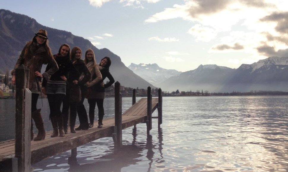 Dviem lietuvėms studentėms teko galimybė pagyventi Šveicarijoje, išvykus pagal „Erasmus“ mainu programą.
