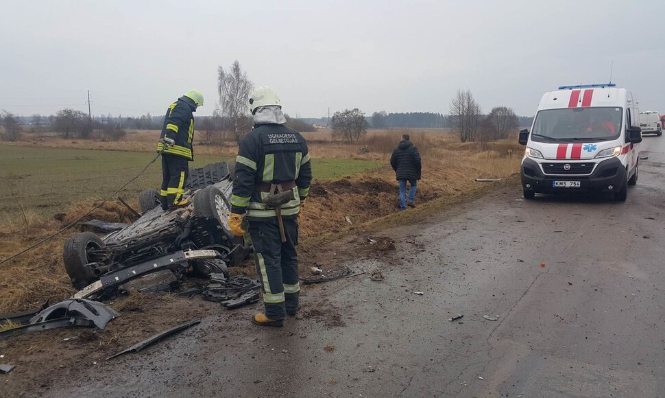Avarija Šilutės rajone