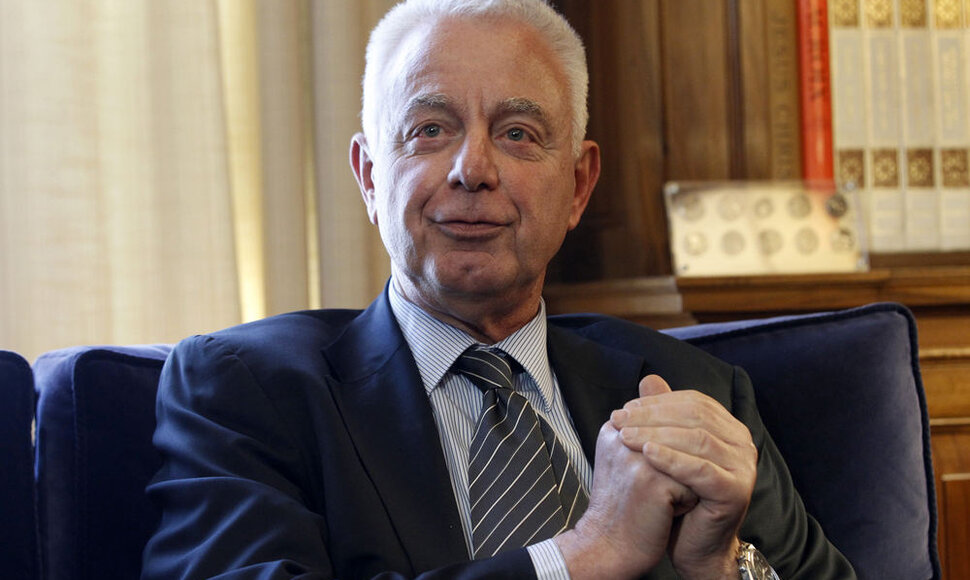 Graikijos laikinasis premjeras Panagiotis Pikramenas