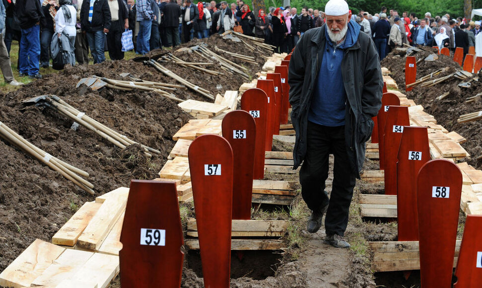 Bosnijoje ir Hercegovinoje palaidoti 66 per karą nužudytų musulmonų palaikai.