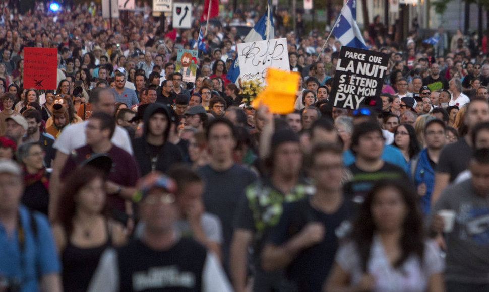 Demonstracija Monrealyje 