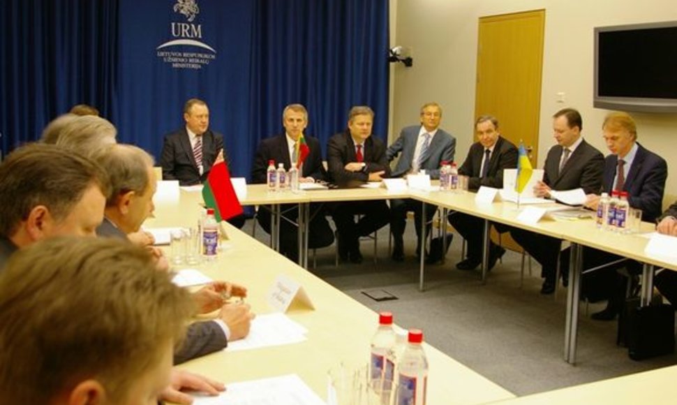 Lietuvos, Baltarusijos ir Ukrainos užsienio reikalų ministrų susitikimas
