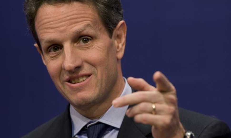 JAV iždo sekretorius Timothy Geithneris 
