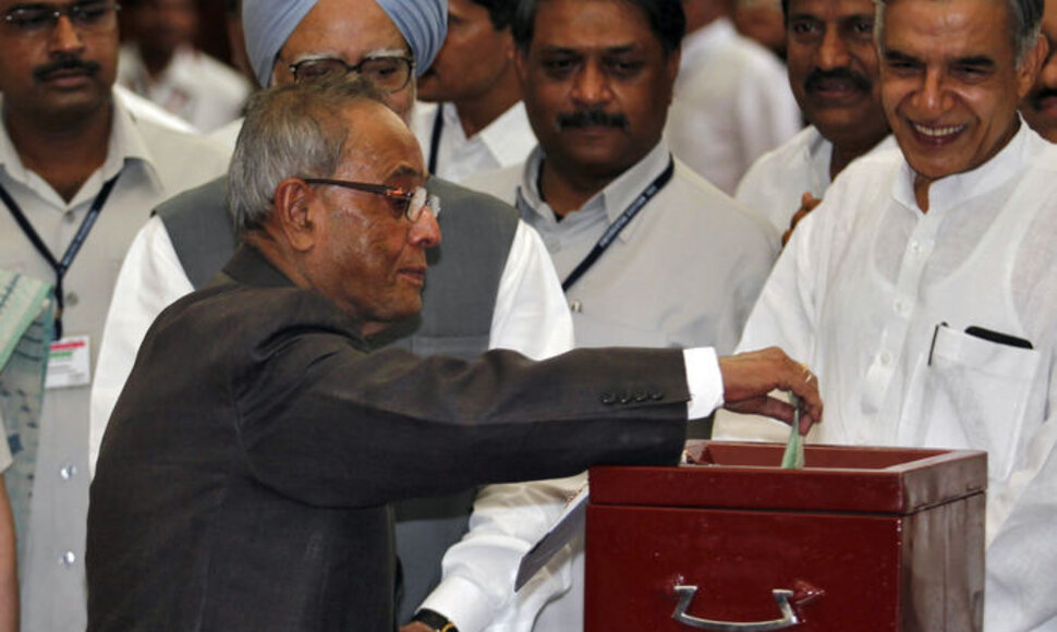 Indijos prezidentas Pranabas Mukherjee