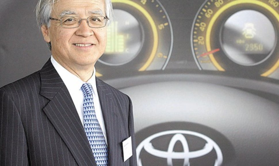 „Toyota“ Europos padalinio vadovas 58 metų Tadashi Arashima 