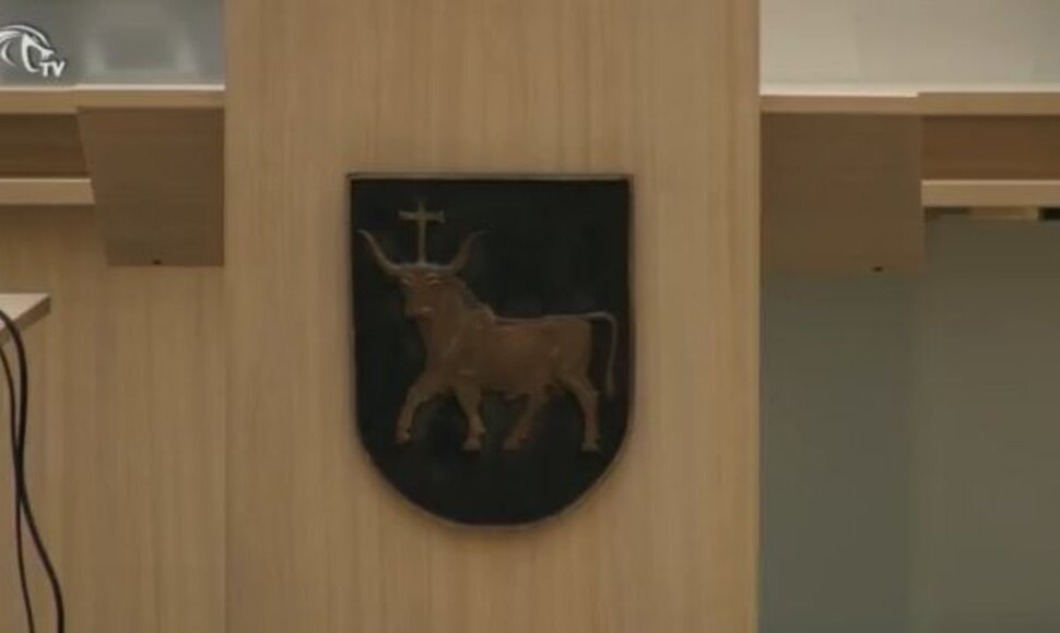 Studentai Kauno miesto savivaldybėje diskutavo apie miesto jaunatvi&scaron;kumą ir problemas. 
