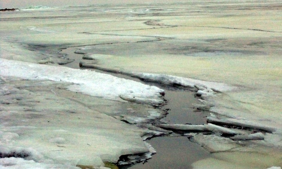 Vakaras prie skeldėjančių Kuršių marių