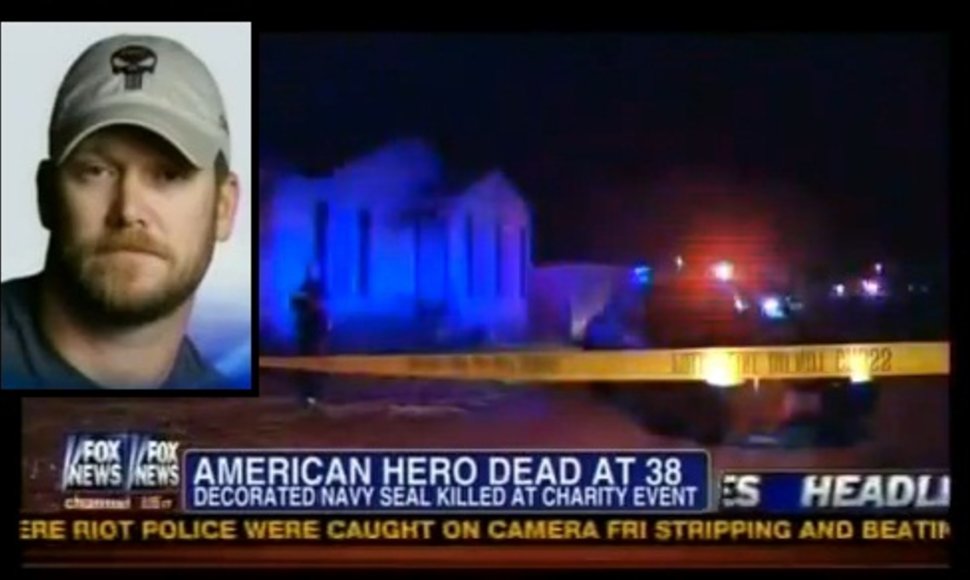 Šaudykloje žuvo garsus JAV kariškių snaiperis Chrisas Kyle'as. 