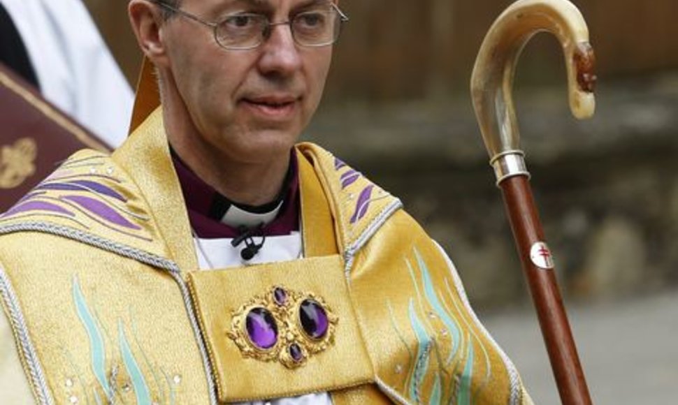 Justinas Welby – naujasis Anglikonų Bažnyčios lyderis. 