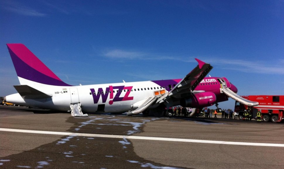 Romoje – priverstinis „Wizz Air“ lėktuvo nusileidimas. 