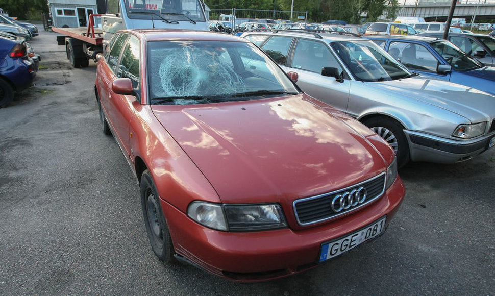 Policijos surastas automobilis