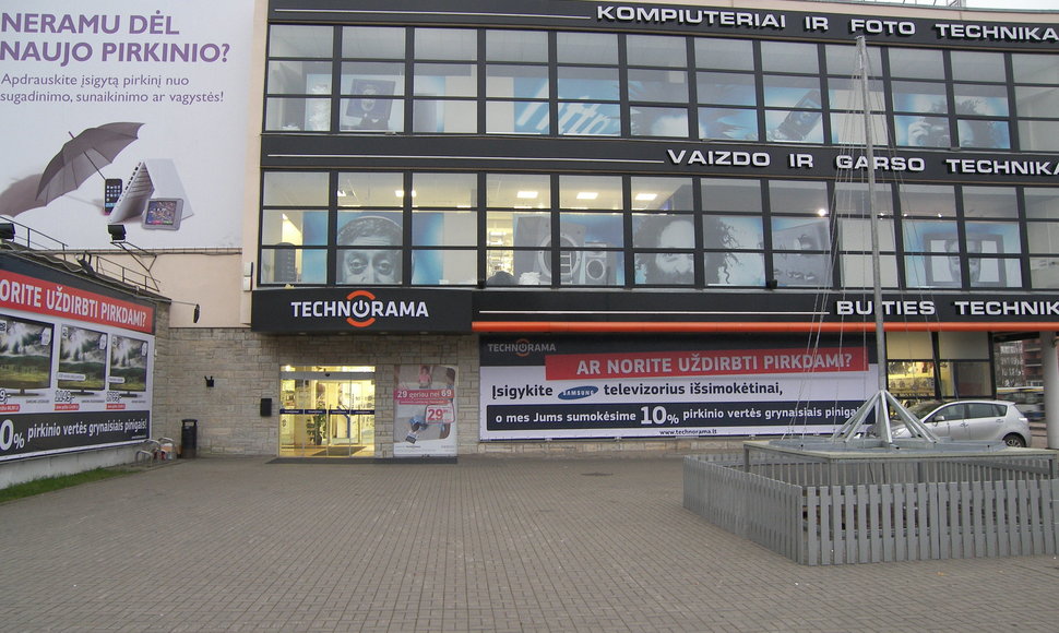 Parduotuvė „Technorama“ Klaipėdoje