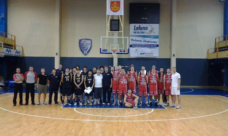„LSU-Atletas“ neturėjo vargo su Japonijos komanda.