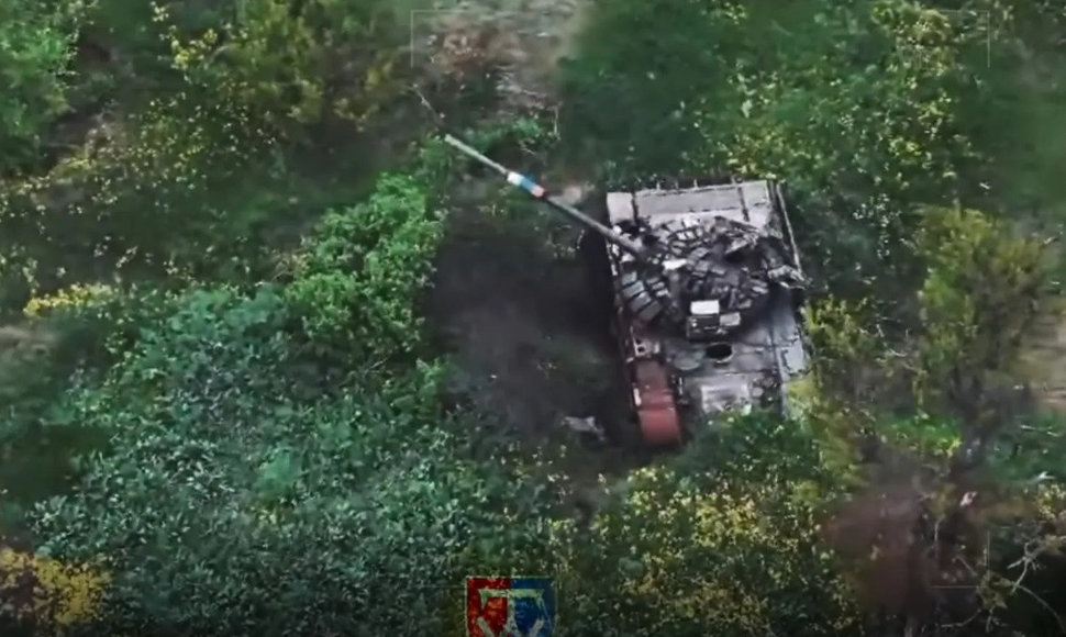 Ukrainiečiai sunaikino 42 rusų tankus ir šarvuočius.