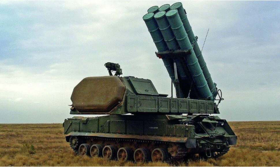 Ukrainiečiai sunaikino tris rusų prie&scaron;lėktuvinės gynybos sistemas &bdquo;Buk&ldquo;.