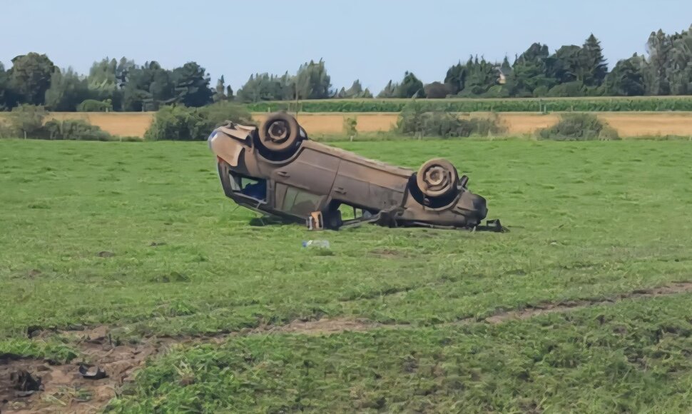 Avarija &Scaron;ilutės rajone