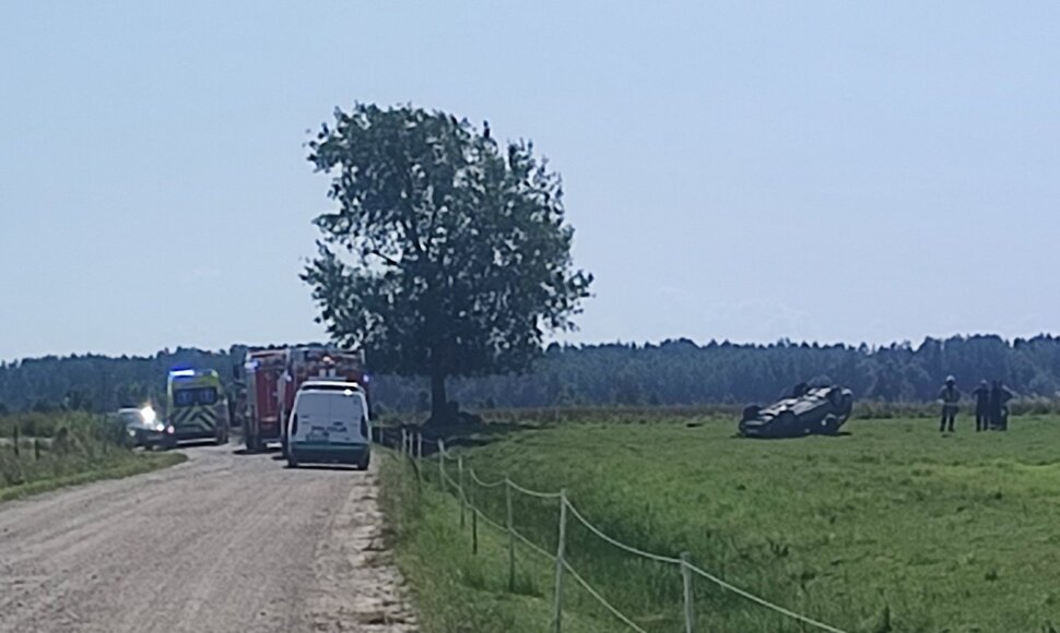 Avarija &Scaron;ilutės rajone