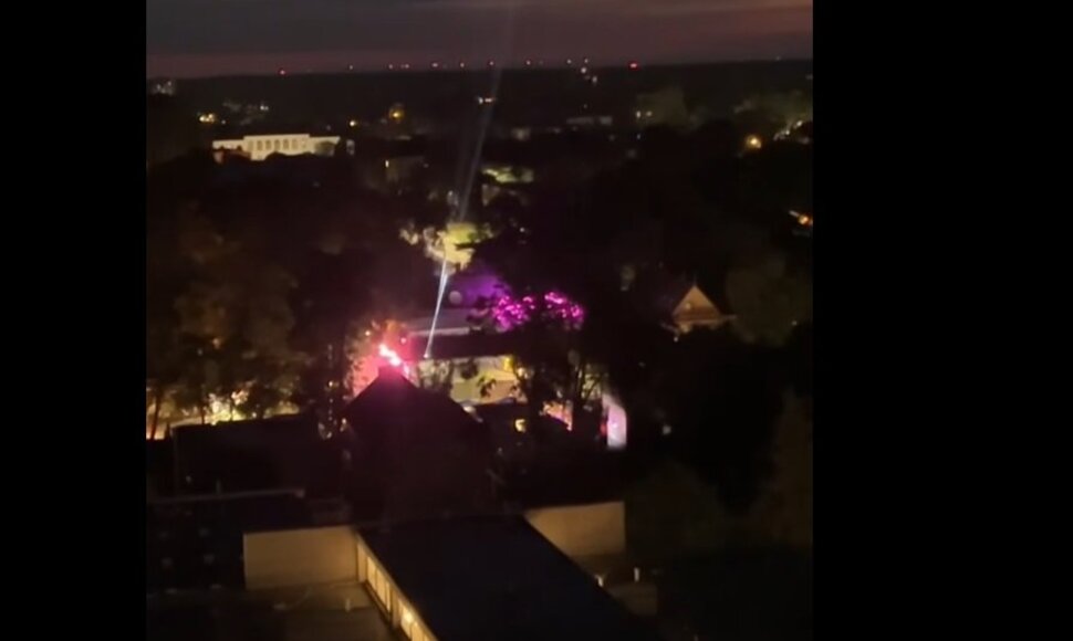 Palangos meras &Scaron;arūnas Vaitkus pasidalijo tokiu vaizdu.