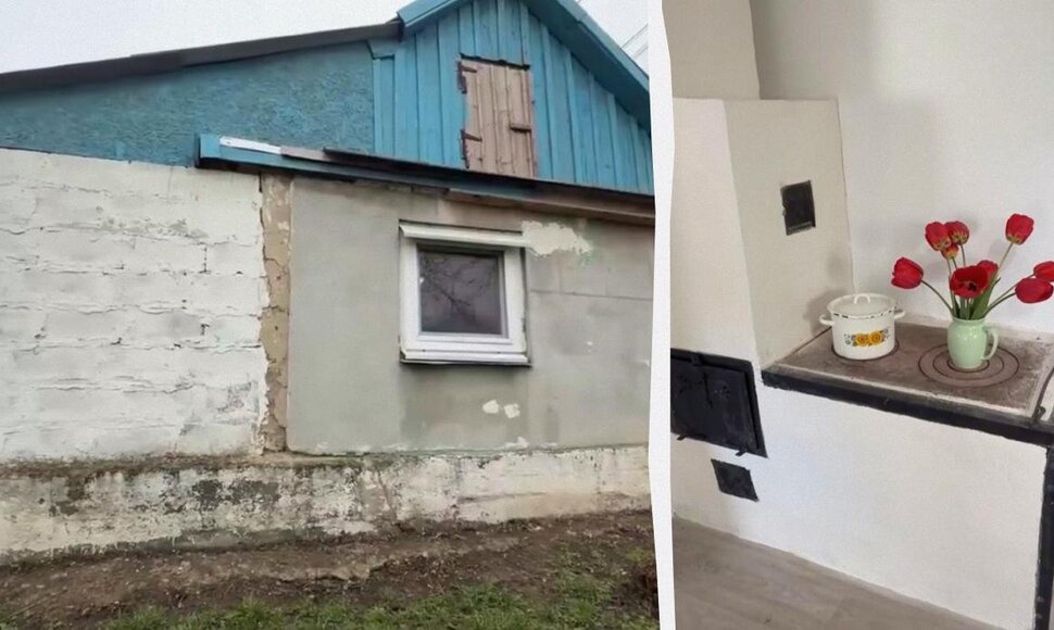 Ukrainietė nusipirko apleistą namą už 4,7 tūkst. eurų: dabar jis neatpažįstamas.