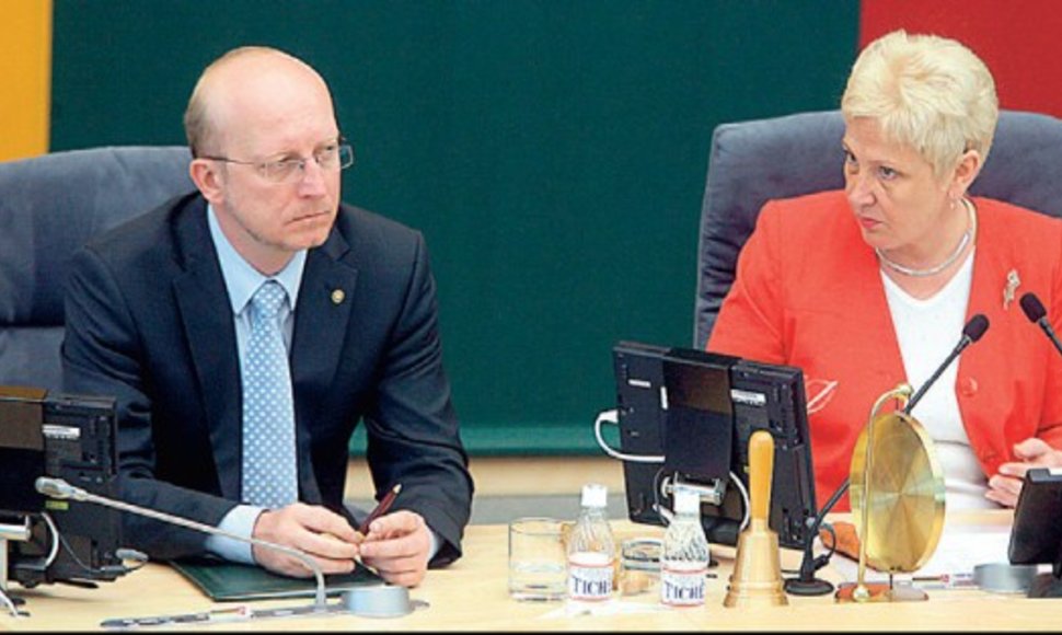 A.Valinskui Seimo vadovo postą teko užleisti I.Degutienei.
