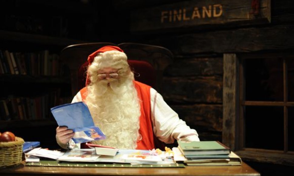 Kalėdų Senelį pasiekia vaikų laiškai iš viso pasaulio. 