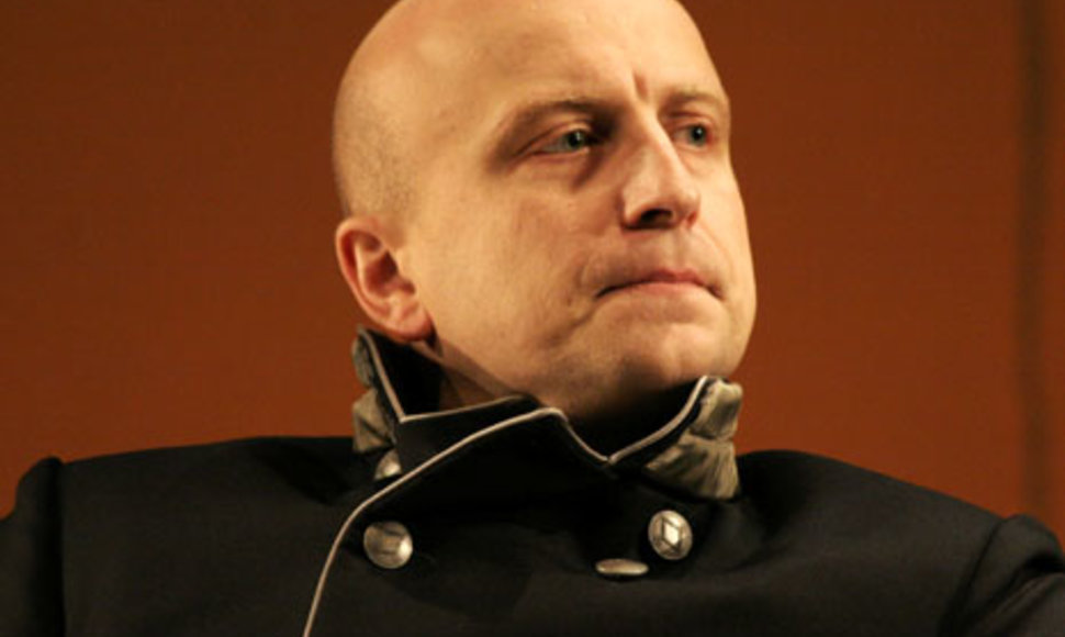 Aktorius R.Šimukauskas prisipažino mielai skaitantis ir prozą, ir poeziją.