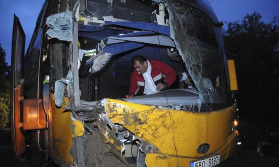 Autobuso avarija Slovakijoje