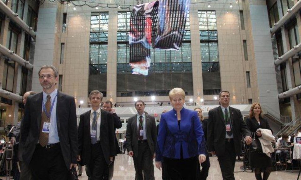 D.Grybauskaitė – ES Vadovų tarybos posėdyje, Briuselyje